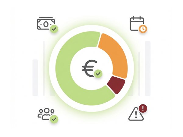 Illustration - Budgetplanung