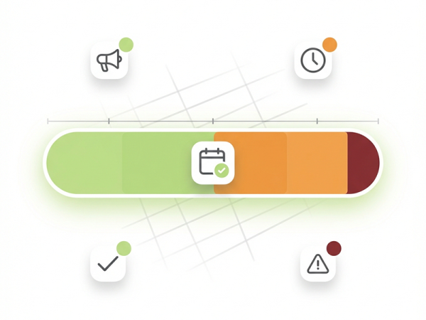 Illustration - Marketingjahr im Blick